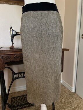 re:named Heathered Grey Ribbed Knit Top